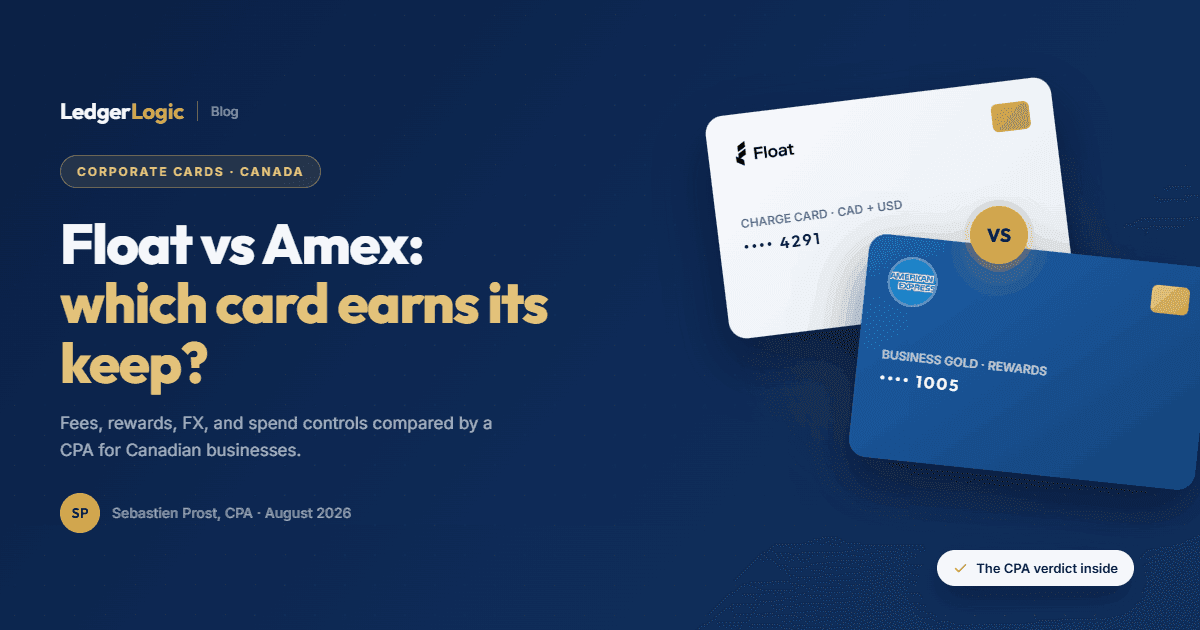 Float vs Amex and Bank Corporate Cards in Canada