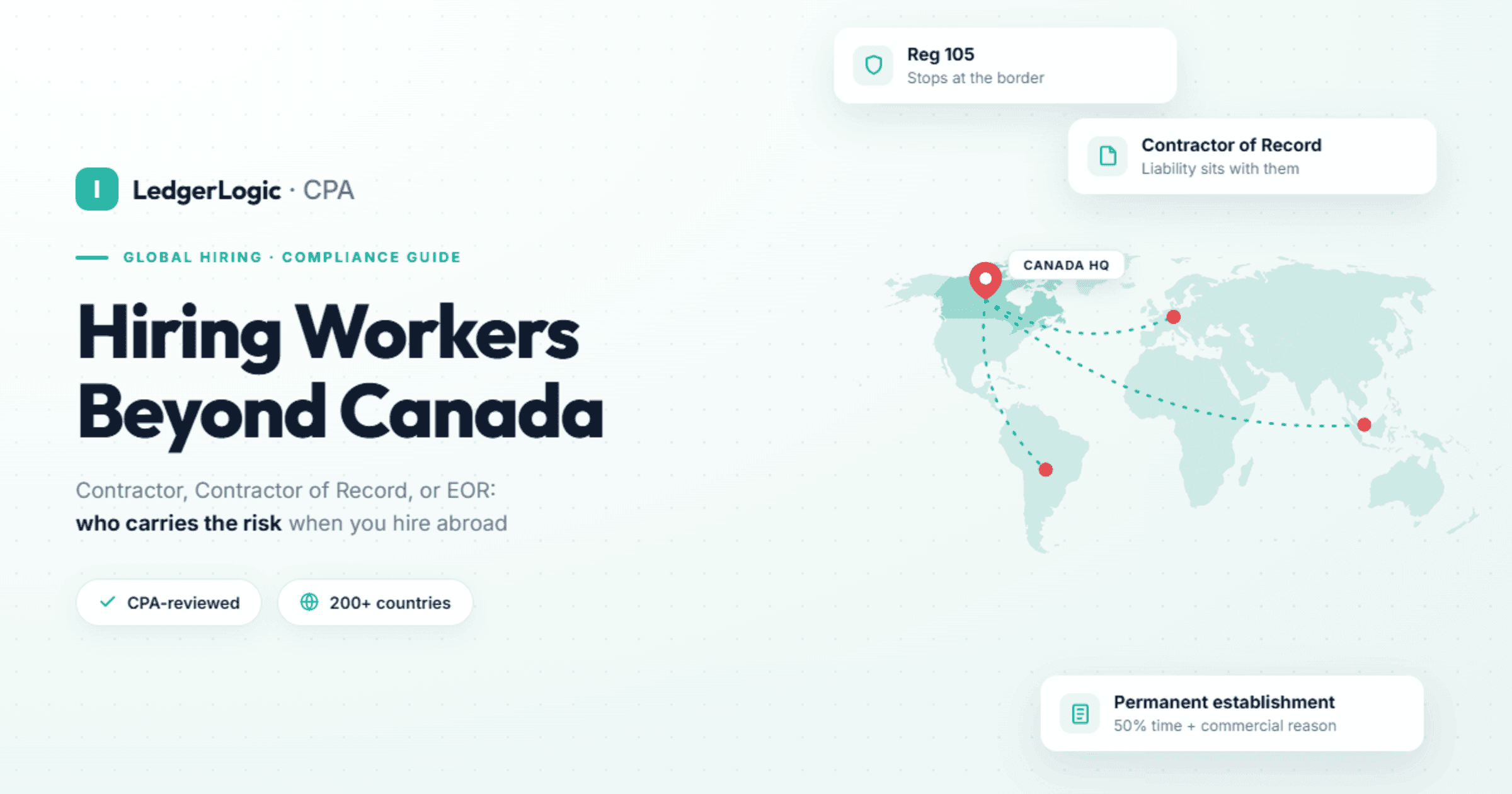 Hiring Contractors and Employees Abroad: A Canadian Compliance Guide