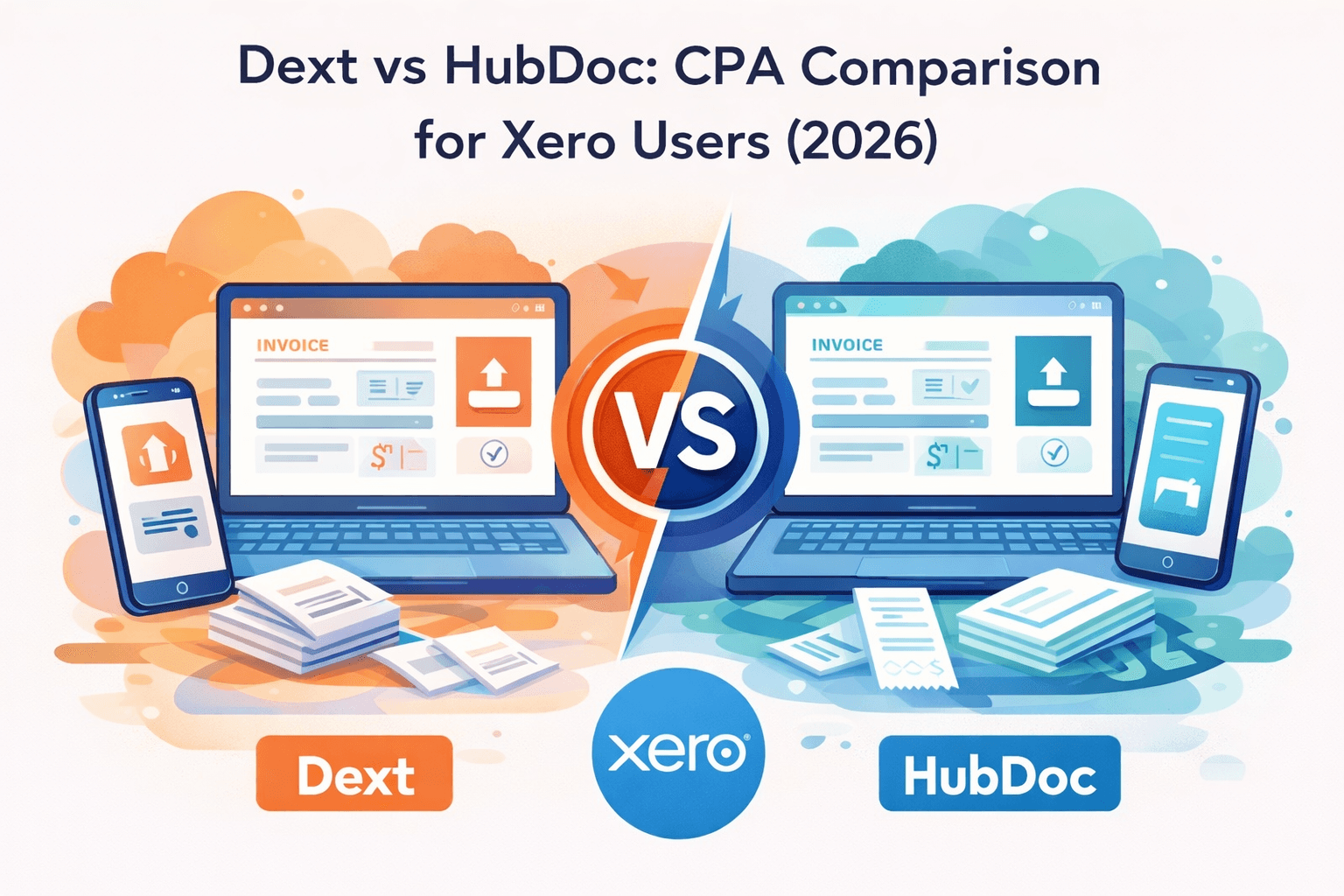 Dext vs HubDoc: CPA Comparison for Xero Users (2026)