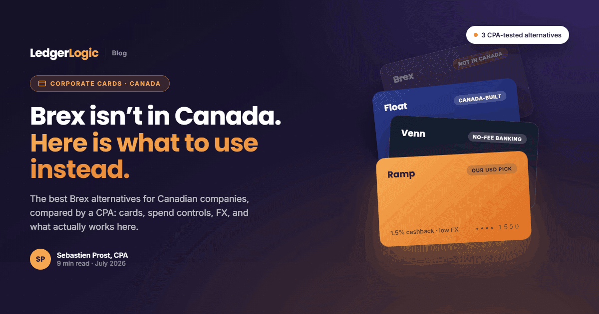 Is Brex Available in Canada? No, Here Is What to Use (2026)