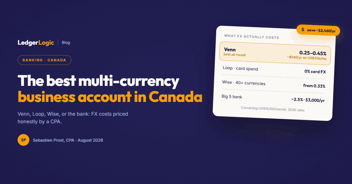 Best Multi-Currency Business Account in Canada (2026)