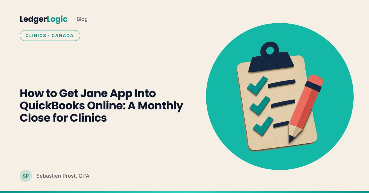 How to Get Jane App Into QuickBooks Online: A Monthly Close for Clinics
